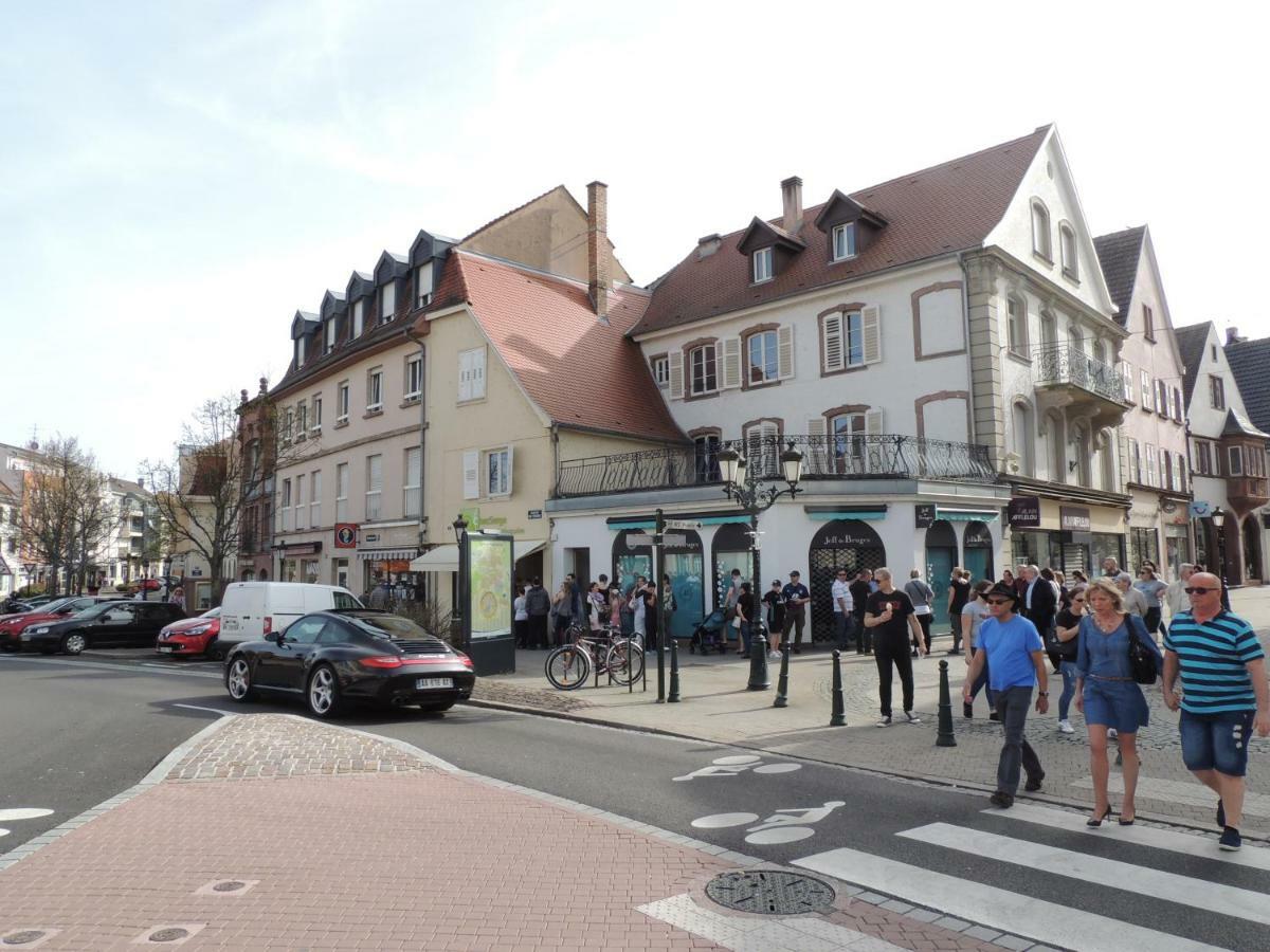 Appart'Azur Haguenau - Centre Grand'Rue - Logements Entiers Pour Voyageur Pro Exteriör bild
